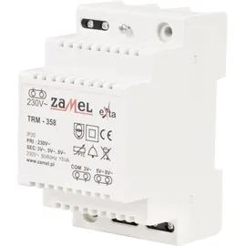 Zamel TRM-358 Klingel-Transformator 3 V/AC, 5 V/AC, 8 V/AC 5 A