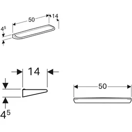 Geberit Renova Ablage 299250000