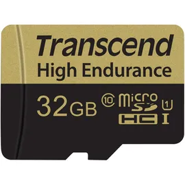Transcend microSDHC High Endurance 32GB Class 10 + SD-Adapter