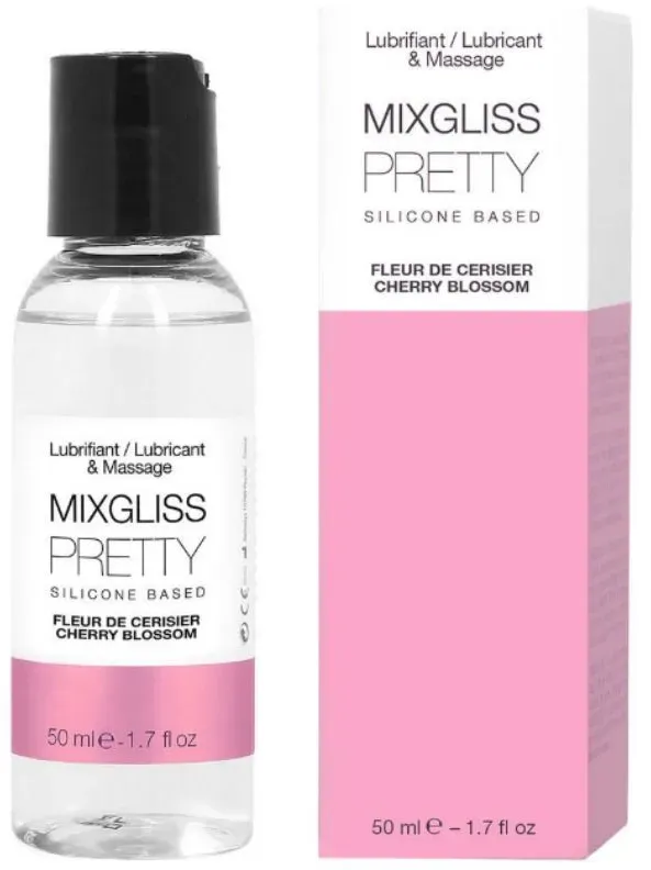 MIXGLISS - PRETTY SILIKON-SCHMIERMITTEL KIRSCHBLÜTE 50 ML