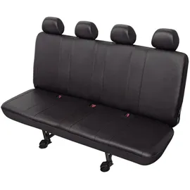 HP Autozubehör 22816 Transporter Sitzbezug 5teilig Kunstleder Schwarz Rücksitzbank (4er)