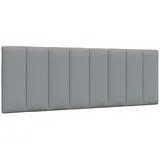 vidaXL 4019163 Kopf-/Fußteil Hellgrau 140 cm Stoff