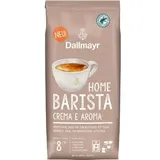 Dallmayr Home Barista Crema e Aroma B RA Kaffeebohnen kräftig, 1000,0 g