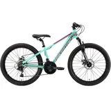 Bikestar Jugendfahrrad, 21 Gang, Shimano, RD-TY21 Schaltwerk, Kettenschaltung, 55460908-32 grün Kinder