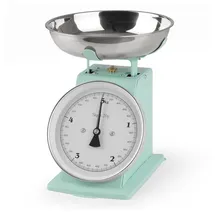 GOURMETmaxx Küchenwaage Retro in Mint