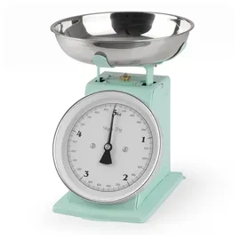 GOURMETmaxx Küchenwaage Retro in Mint