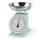 GOURMETmaxx Küchenwaage Retro in Mint