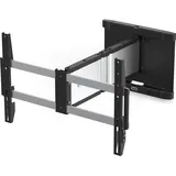 Smart Media SMS Icon 3D Large Alu/Black (Wand, 80", 40 kg), TV Wandhalterung, Schwarz