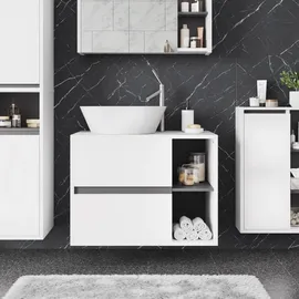 Vicco Waschbeckenunterschrank Viola mit 2 Schubladen,