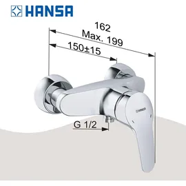 Hansa Hansamix Einhandmischer für 1 Verbraucher Chrom 01670183