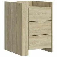VidaXL Nachttisch Sonoma-Eiche 45x50x65 cm Holzwerkstoff