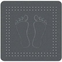 KLEINE WOLKE Foot Duscheinlage Grau