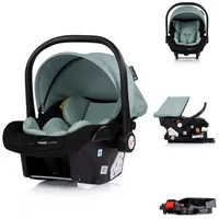 Chipolino Set Babyschale Isofix-Basis-Station Amore i-Size Gruppe 0+ (0 - 13 kg) türkis