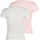 Tommy Hilfiger TJW 2PACK V-Neck Tee Ecru/Precious Pink XS