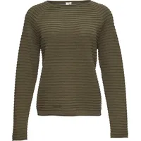QS Longpullover aus Viskosemix grün XS