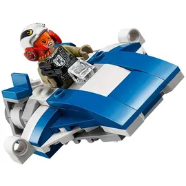 LEGO Star Wars A-Wing vs. TIE Silencer Microfighters 75196