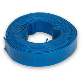 Eberth Flachschlauch 10 m 1 Zoll blau