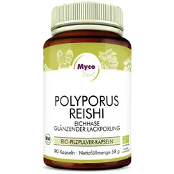 POLYPORUS REISHI Bio Pilzpulver-Kapseln 90 St