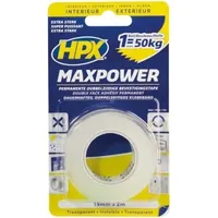 HPX HPX, Klebeband, Doppelseitiges klebeband - 19mm x 2m