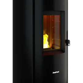 FreePoint Chrome 7 Pelletofen grau 7 kW