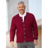 Witt Weiden Strickjacke in dunkelrot-meliert | Gr.: 60/62