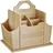 Westmark Besteckhalter Tapas + Friends 23,5 x 23 x 17,7 cm braun