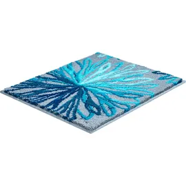 GRUND Badematte Art Blau 60 x 100 cm