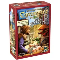 ASMODEE HIGD0102 Hans im Glück Carcassonne - Händler und Baumeister (Erweiterung 2)