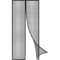 Coedou Magnet Fliegengitter Tür 70 x 215 cm, Der Magnetvorhang ist Ideal für die Balkontür, Kellertür Und Terrassentür, Kinderleichte Klebemontage Ohne Bohren