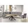 exxpo - sofa fashion Eckbank EXXPO - SOFA FASHION "Latte", cappuccino, B:254cm H:95cm T:196cm, 100% PES, Sitzbänke, Eckbank, moderne Sitz- und Rückensteppung, bequem und elegant, hoher Holzfuß