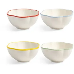 &klevering - Folk Schale Ø 12,5 cm, multi (4er-Set)