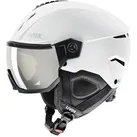 Uvex INSTINCT VISOR - Skihelm mit Visier - (50) white-black matt 53-56cm