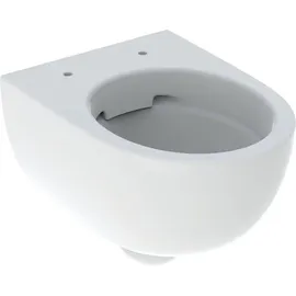 Geberit Renova Compact Wand-WC mit WC-Sitz Weiß spülrandlos
