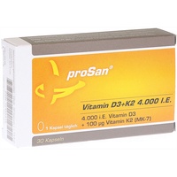 proSan pharmazeutische Vertriebs GmbH proSan Vitamin D3+K2 4.000 I.E.