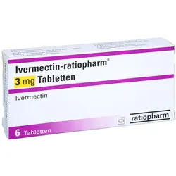 Ivermectin-ratiopharm 3 mg Tabletten 6 St