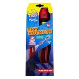 COFI 2er Pack Sky Rockets Handwerfer-Gartenspiel Himmelsraketen