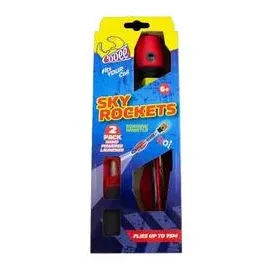 COFI 2er Pack Sky Rockets Handwerfer-Gartenspiel Himmelsraketen