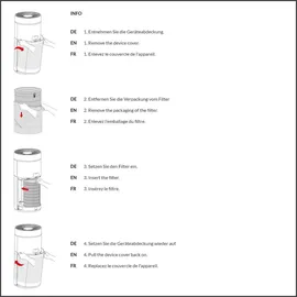Trotec Design-Luftreiniger AirgoClean® 171 E
