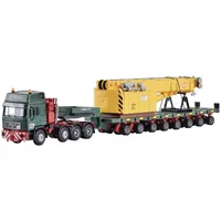 Kibri Fahrzeuge MAN SK mit Scheuerle Plattformwagen Schienenkran Oberteil 13600 H0