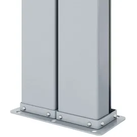 vidaXL Ausziehbar Seitenmarkise 1000 x 180 cm anthrazit