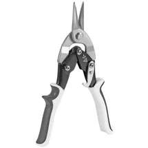 STAHLWERK Blechschere gerader Schnitt Metallschere zum professionellen Schneiden