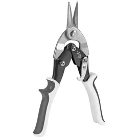 STAHLWERK Blechschere gerader Schnitt Metallschere zum professionellen Schneiden