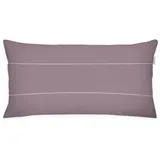 Tom Tailor Kissenbezug Bold Check 40 x 80 cm Lila