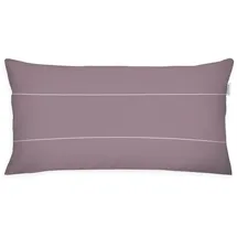 Tom Tailor Kissenbezug Bold Check 40 x 80 cm Lila