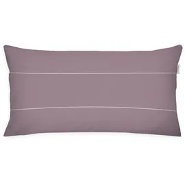 Tom Tailor Kissenbezug Bold Check 40 x 80 cm Lila
