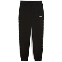 Puma ESS GRAPHIC ANIMAL COMFORT HIGH-WAIST SWEATPANTS FL CL Jogginghose Schwarz M