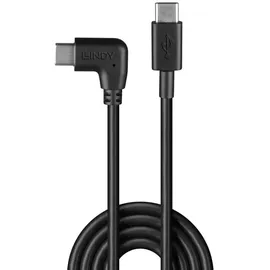 Lindy USB 2.0 Typ C Winkelkabel, 1m