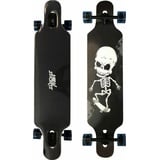 New Sports Longboard Skull, Länge 41 cm, ABEC 9