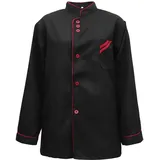 Kichvoe Unisex Kochmantel Ärmel Küche Koch Männer Uniform Kochjacke Kochuniform Kochkleidung Für Restaurant Hotel XXL