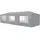 casa.pro Pavillon Wedau 9 x 3 m Dunkelgrau